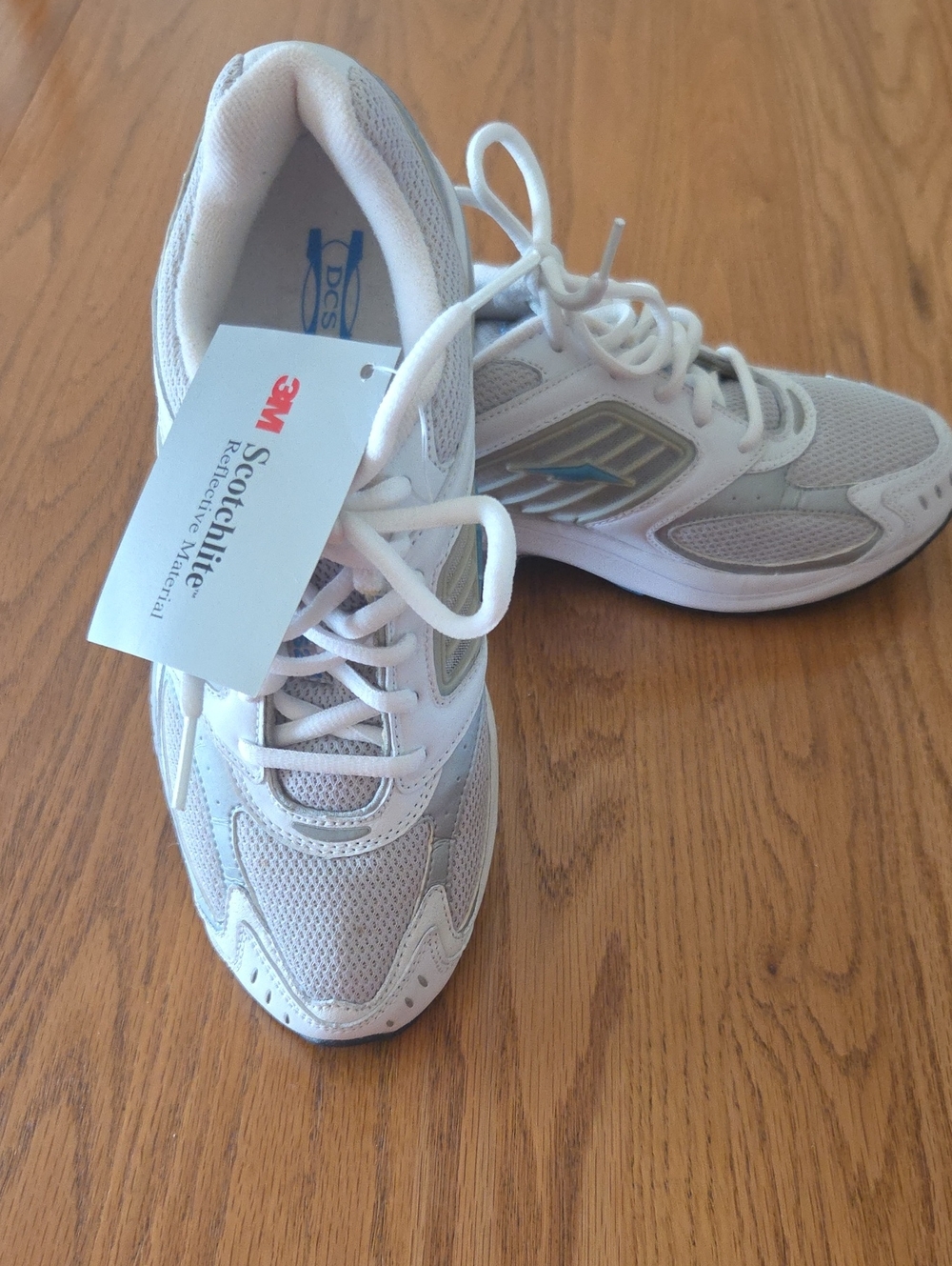 Avia Women's White and Light Gray Athletic/Running Sneakers